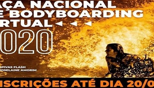 PRORROGADA AS INSCRIÇÕES DA TAÇA NACIONAL DE BODYBOARDING VIRTUAL 2020